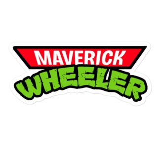 Maverick Wheeler "Hero in a Half Pint" Bubble-free stickers