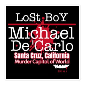 Vampyre Diago Diablo "Lost Boy MDC" Bubble-free stickers