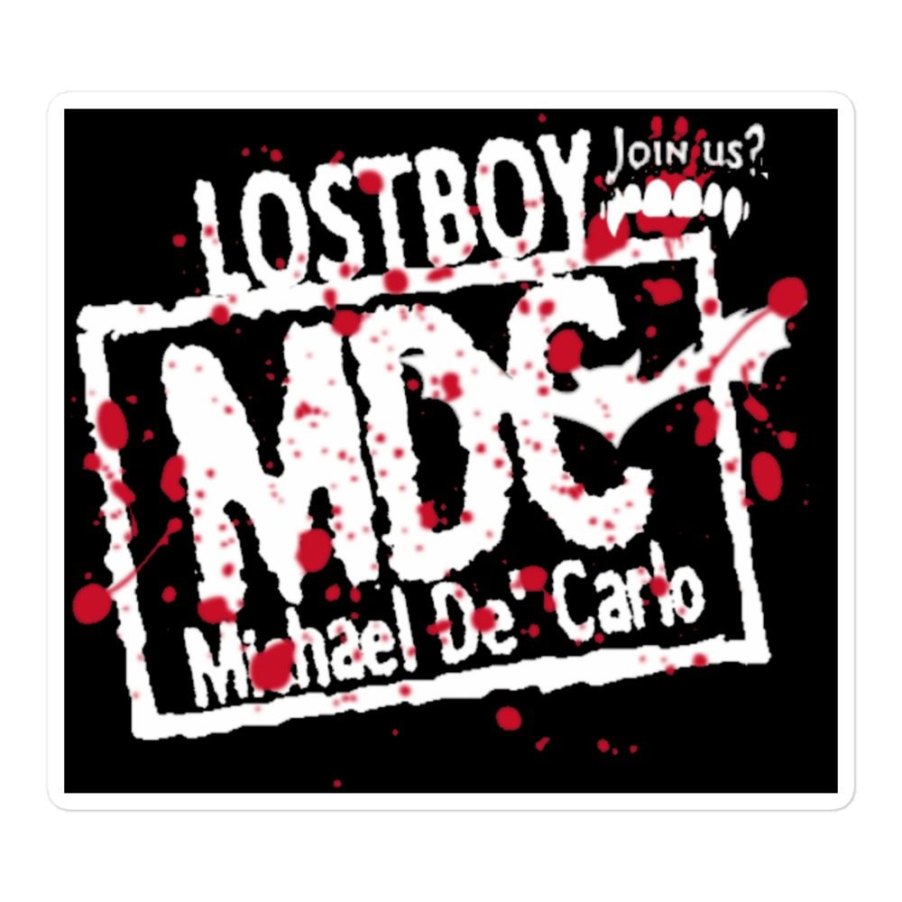 Vampyre Diago Diablo "MDC 4 Life" Bubble-free stickers