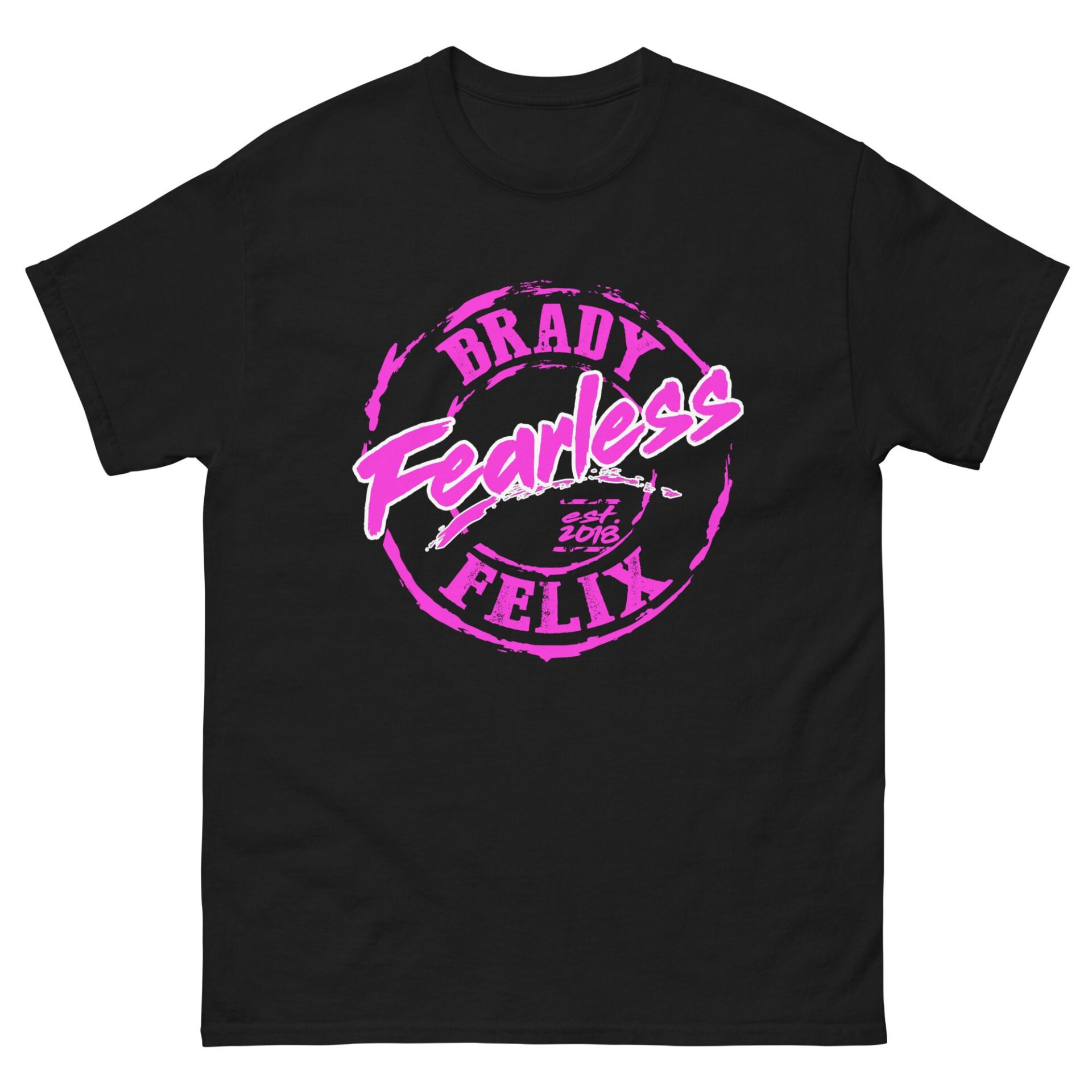 Brady Felix "Est 2018" Short Sleeve Unisex t-shirt