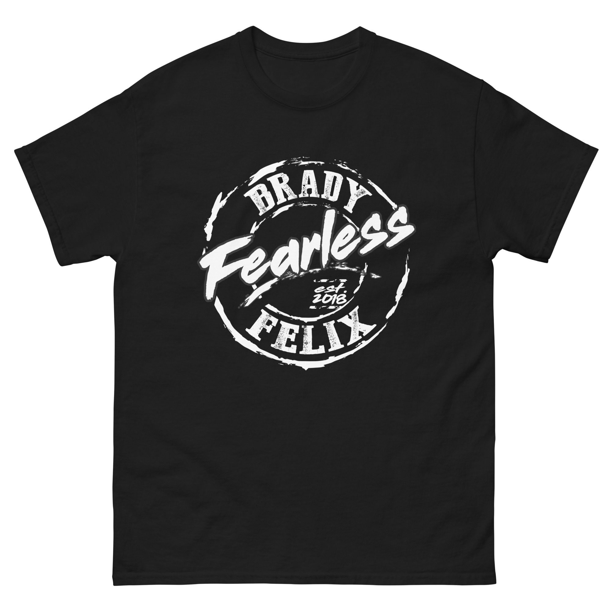 Brady Felix "Est 2018" Short Sleeve Unisex t-shirt