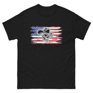 Coastal Wrestling Federation "Marshal Briggs - Marshal Briggs Flag" Short Sleeve Unisex t-shirt