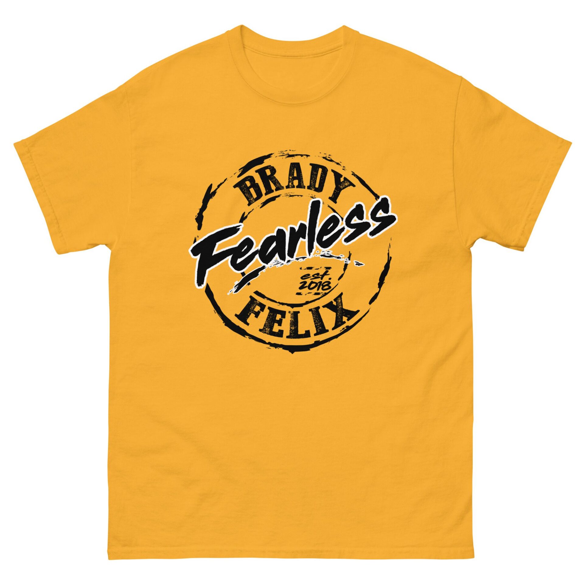 Brady Felix "Est 2018" Short Sleeve Unisex t-shirt