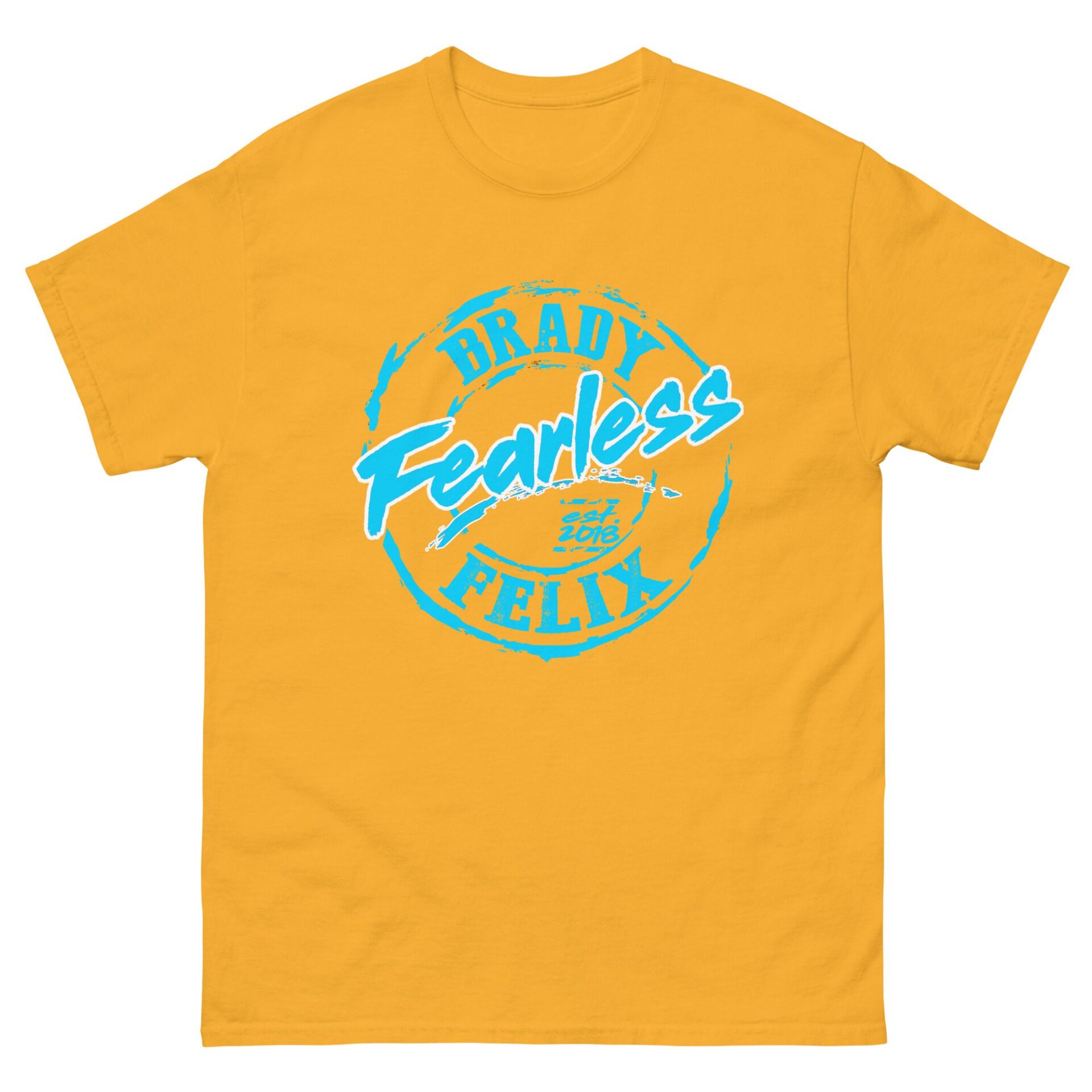 Brady Felix "Est 2018" Short Sleeve Unisex t-shirt