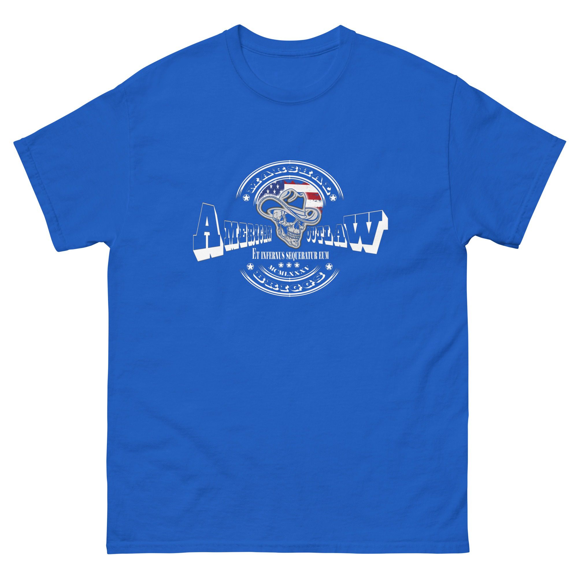 Coastal Wrestling Federation "Marshal Briggs - American Outlaw Deluxe" Short Sleeve Unisex t-shirt
