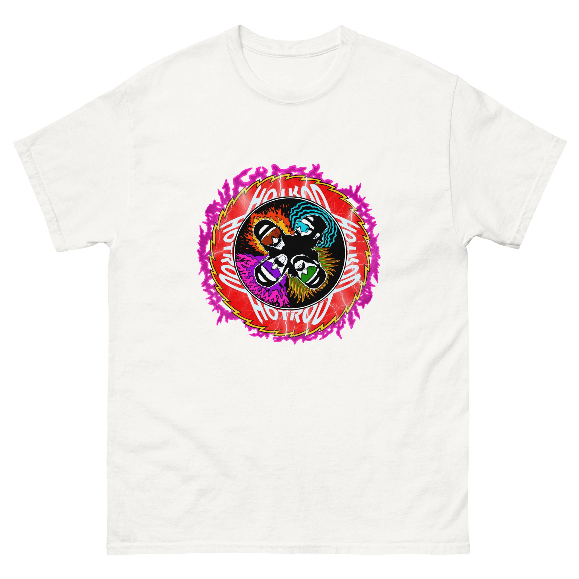 HOT ROD DADDY ANDY "ROCK AND ROLL OVER DADDAAAAYE" Short Sleeve Unisex t-shirt