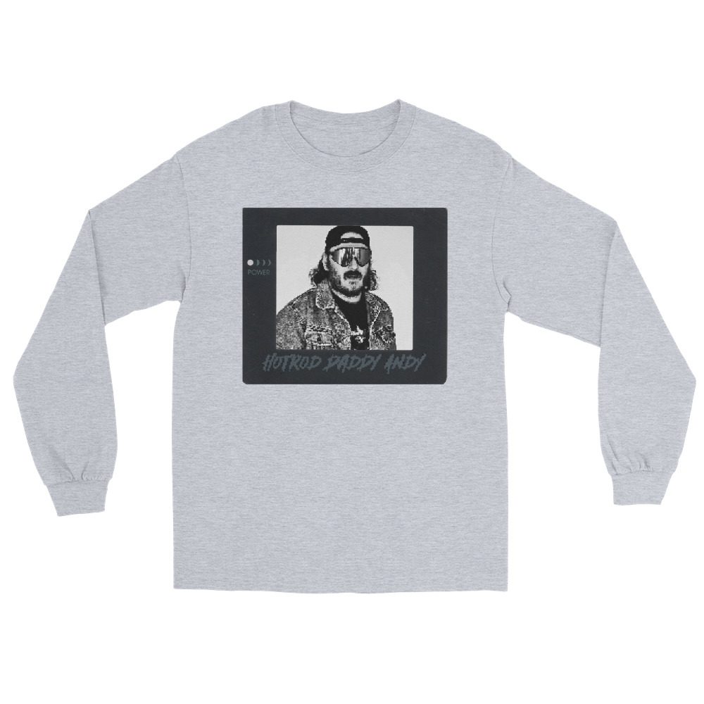 HOT ROD DADDY ANDY "PIXEL DADDY" Unisex Long Sleeve Shirt