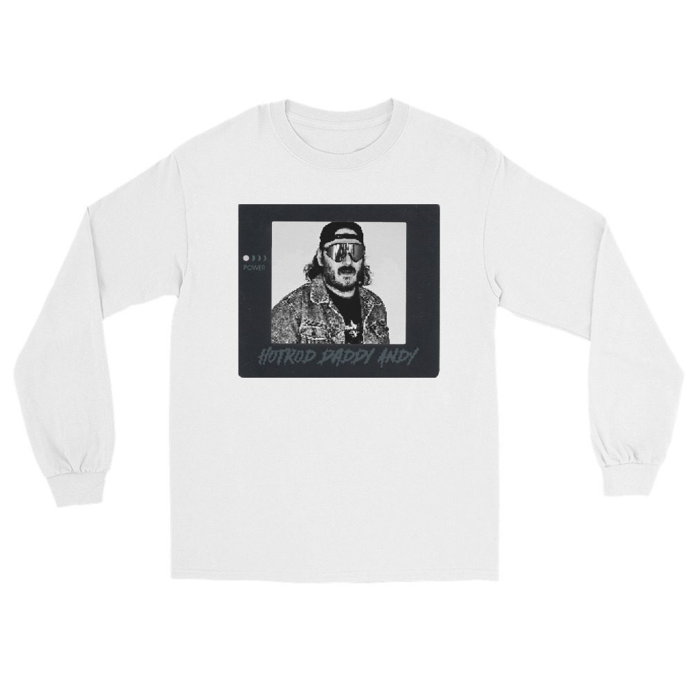 HOT ROD DADDY ANDY "PIXEL DADDY" Unisex Long Sleeve Shirt