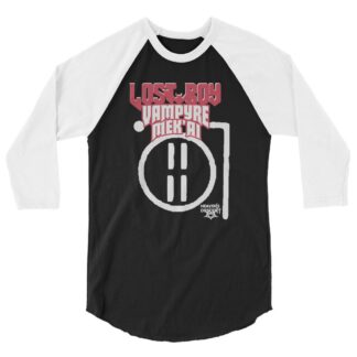 Vampyre Diago Diablo "House of Mekai" 3/4 sleeve raglan shirt