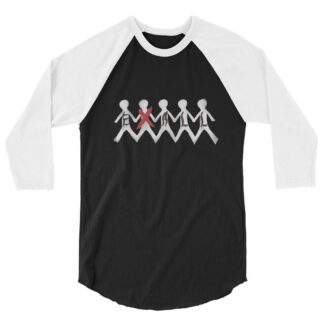 Sebastian Exall "One X" 3/4 sleeve raglan shirt