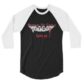 Vampyre Diago Diablo "Lost Boy Join Us v1" 3/4 sleeve raglan shirt
