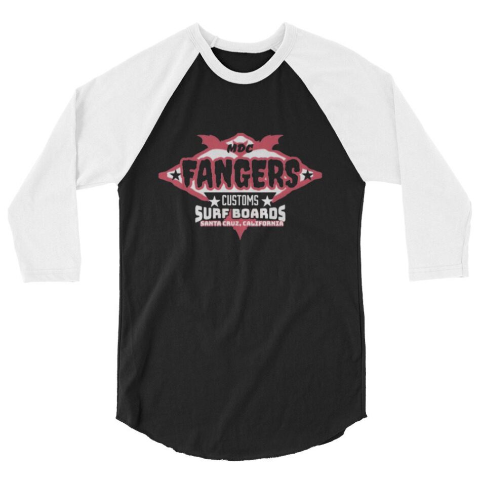 Vampyre Diago Diablo "Fangers Surfboards" 3/4 sleeve raglan shirt