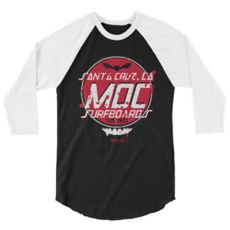 Vampyre Diago Diablo "MDC Surfboards" 3/4 sleeve raglan shirt