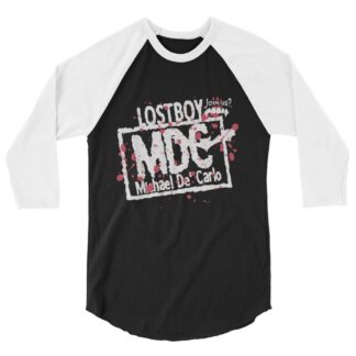 Vampyre Diago Diablo "MDC 4 Life" 3/4 sleeve raglan shirt