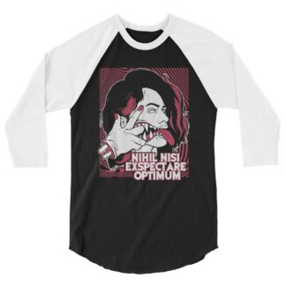 Kyla Knight "Expect Nothing But the Best" 3/4 sleeve raglan shirt