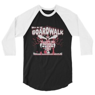Vampyre Diago Diablo "Walk the Boardwalk Michael" 3/4 sleeve raglan shirt