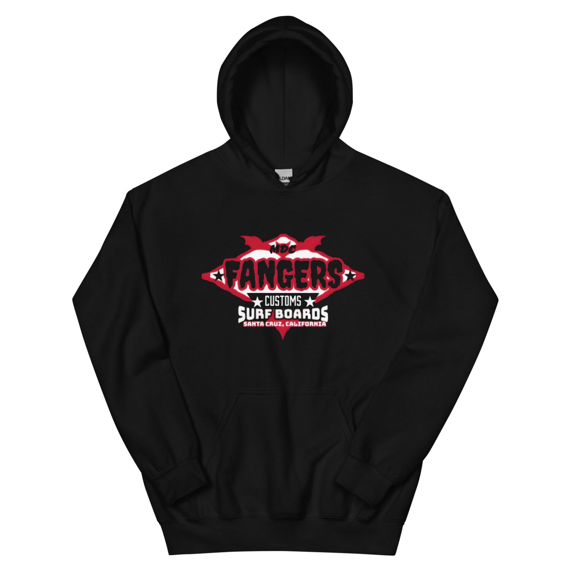 Vampyre Diago Diablo "Fangers Surfboards" Unisex Hoodie