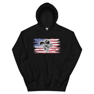 Coastal Wrestling Federation "Marshal Briggs - Marshal Briggs Flag" Unisex Hoodie