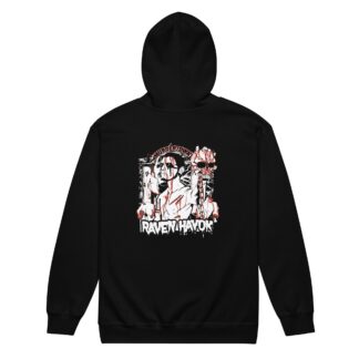 Raven Havok "This Here Is Murdertown" Unisex Zip Up Hoodie