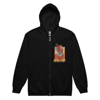 HoodFoot Maurice Atlas "Counted Daze" Unisex Zip Up Hoodie