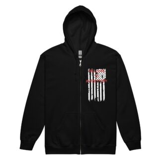 Raven Havok "Welcome To Murdertown" Unisex Zip Up Hoodie