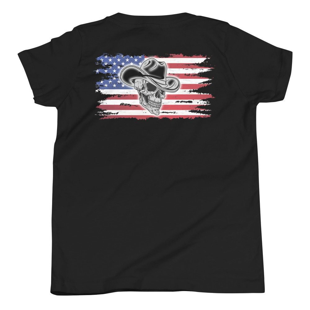 Coastal Wrestling Federation "Marshal Briggs - American Outlaw Deluxe" Youth Short Sleeve T-Shirt