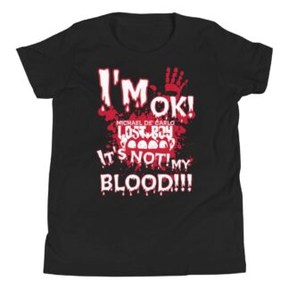 Vampyre Diago Diablo "I'm OK, It's Not Mine" Youth Short Sleeve T-Shirt