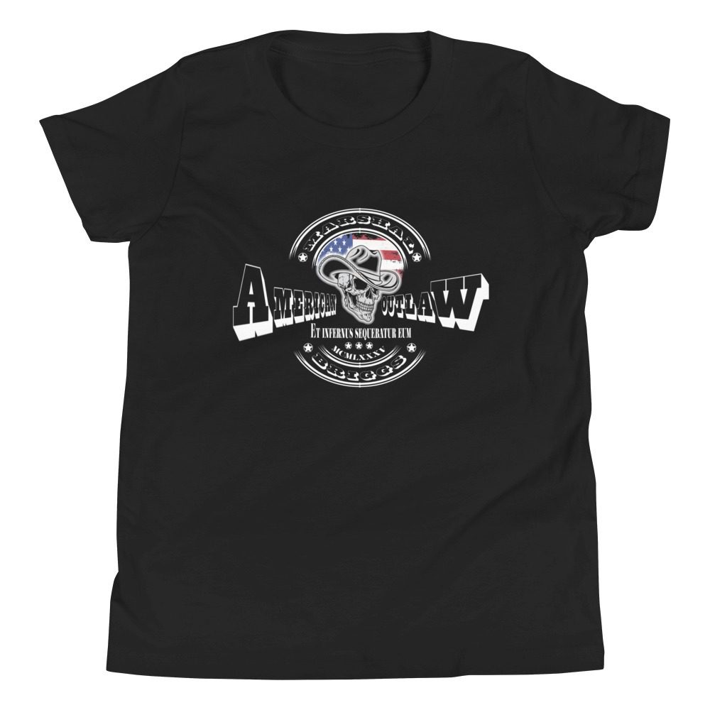 Coastal Wrestling Federation "Marshal Briggs - American Outlaw Deluxe" Youth Short Sleeve T-Shirt