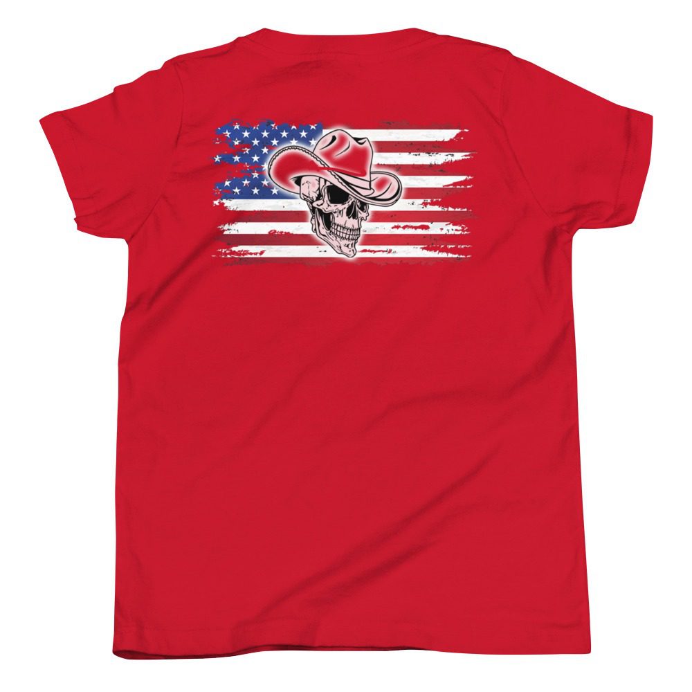 Coastal Wrestling Federation "Marshal Briggs - American Outlaw Deluxe" Youth Short Sleeve T-Shirt
