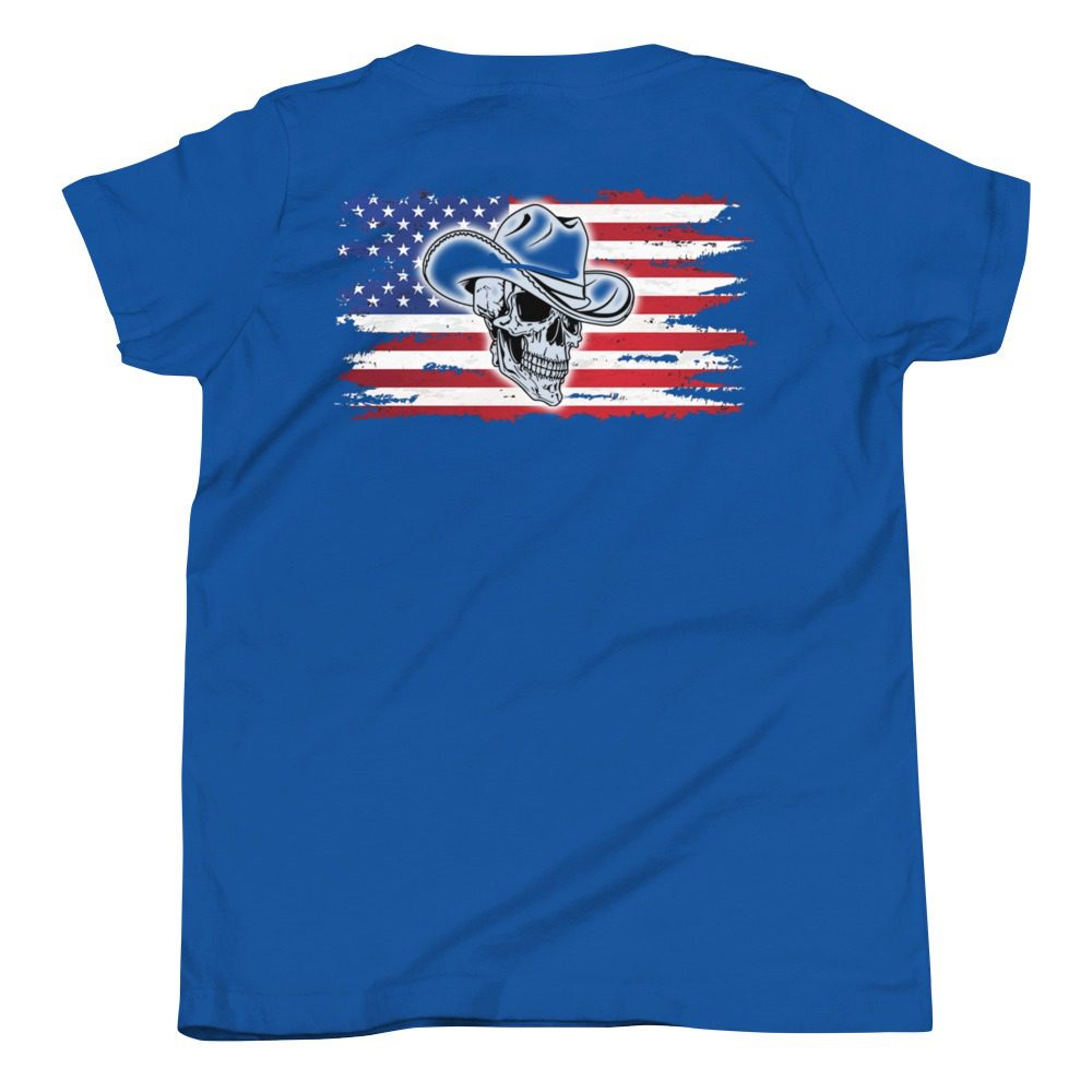 Coastal Wrestling Federation "Marshal Briggs - American Outlaw Deluxe" Youth Short Sleeve T-Shirt