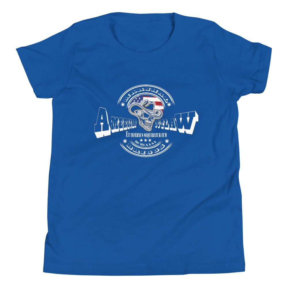 Coastal Wrestling Federation "Marshal Briggs - American Outlaw Deluxe" Youth Short Sleeve T-Shirt