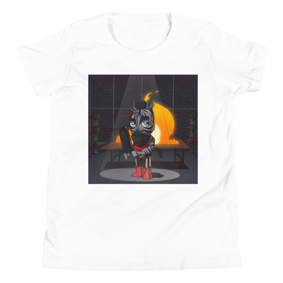 Referee Brad Lee "Hardcore Zebra" Youth Short Sleeve T-Shirt