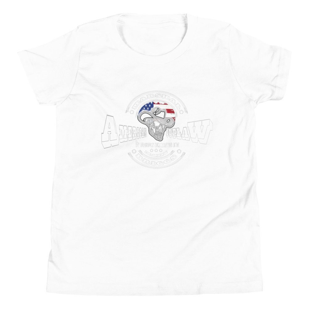 Coastal Wrestling Federation "Marshal Briggs - American Outlaw Deluxe" Youth Short Sleeve T-Shirt