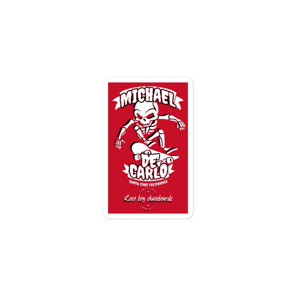 Vampyre Diago Diablo "Lost Boy Skateboards Brand" Bubble-free stickers