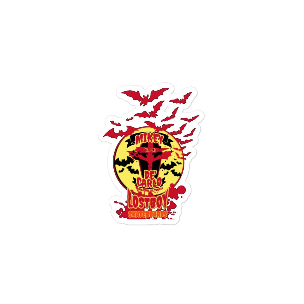 Vampyre Diago Diablo "Mikey de'Carlo Sk8 Brd Logo" Bubble-free stickers