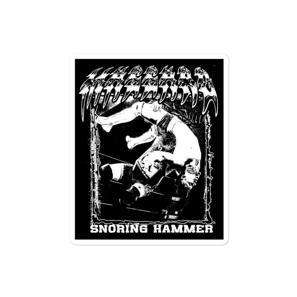 Vinnie Massaro "Snoring Hammer" Bubble-free stickers