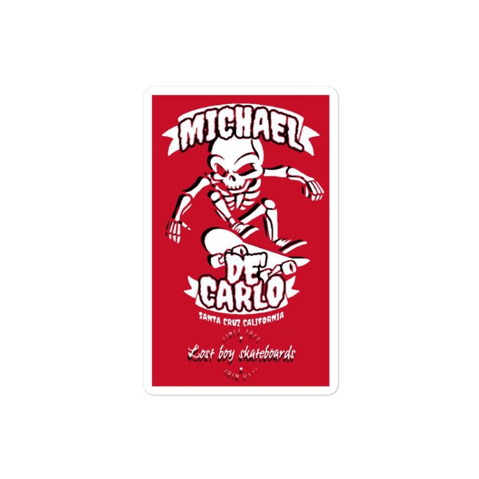 Vampyre Diago Diablo "Lost Boy Skateboards Brand" Bubble-free stickers