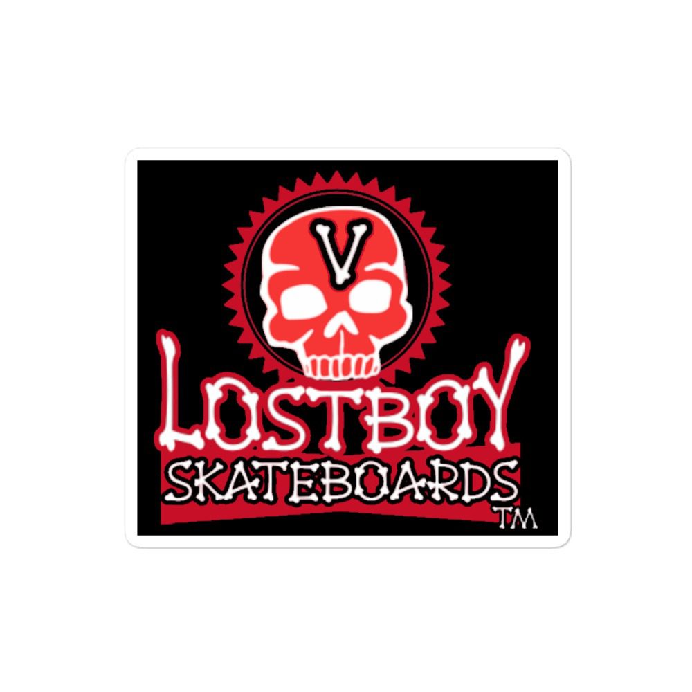 Vampyre Diago Diablo "Lostboy Skateboards Brand Logo" Bubble-free stickers