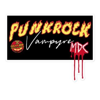 Vampyre Diago Diablo "Punkrock Vampyre Brand Logo" Bubble-free stickers