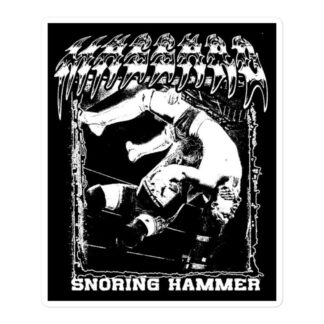 Vinnie Massaro "Snoring Hammer" Bubble-free stickers