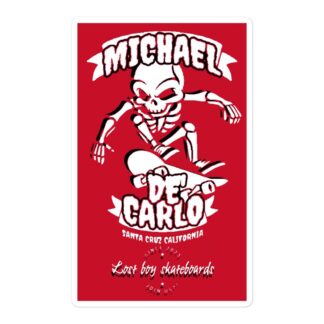 Vampyre Diago Diablo "Lost Boy Skateboards Brand" Bubble-free stickers