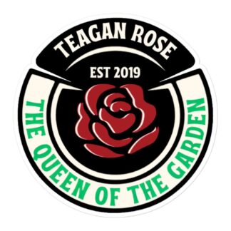 Teagan Thorne "Teagan Thorne Sticker Decal" Bubble-free stickers