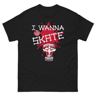Vampyre Diago Diablo "I Wanna Skate" Short Sleeve Unisex t-shirt