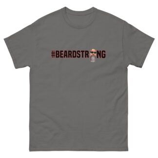 JTR Podcast Network "#Beardstrong" Short Sleeve Unisex t-shirt