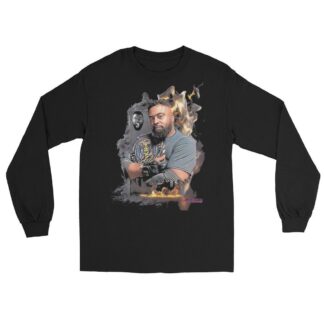 Vance Strader "Flaming Card" Long Sleeve Shirt