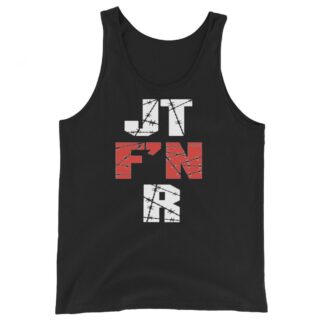 JTR Podcast Network "JT Fn R" Unisex Tank Top