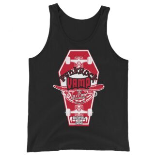 Vampyre Diago Diablo "Punk Rock Vamp Skateboard" Unisex Tank Top