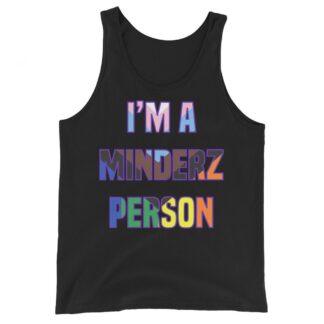 JTR Podcast Network "Zero1 Shootout- Minderz Person" Unisex Tank Top