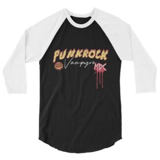 Vampyre Diago Diablo "Punkrock Vampyre Brand Logo" 3/4 sleeve raglan shirt