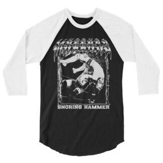 Vinnie Massaro "Snoring Hammer" 3/4 sleeve raglan shirt